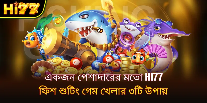 একজন পেশাদারের মতো hi77 ফিশ শুটিং গেম খেলার ৩টি উপায়
