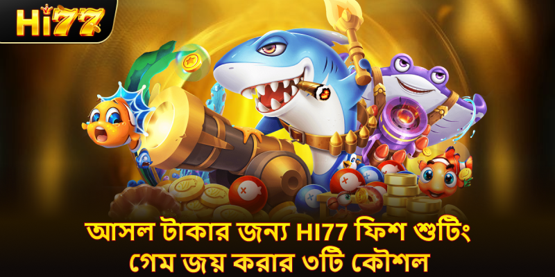 আসল টাকার জন্য hi77 ফিশ শুটিং গেম জয় করার ৩টি কৌশল