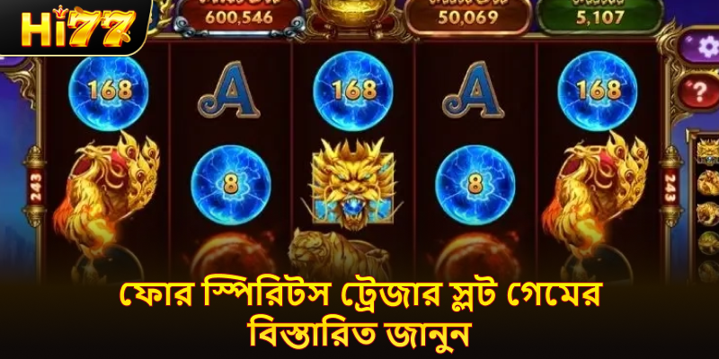 ফোর স্পিরিটস ট্রেজার স্লট গেমের বিস্তারিত জানুন